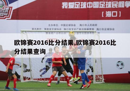 欧锦赛2016比分结果,欧锦赛2016比分结果查询